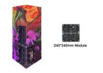 Right Angle LED Video Wall P1.875 P2.5 Indoor Front Maintenance