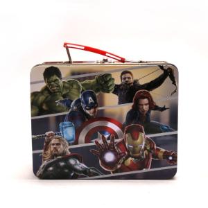 Quality Marvel Avengers Metal Tin Lunch Box wholesale