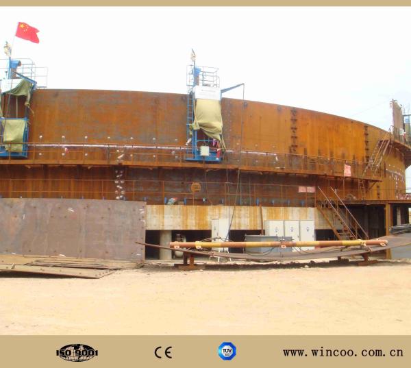 Tank Marerial Metal Tank MSHW-I Automatic Girth Welder for LNG/LPG Tank