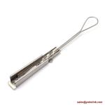 FTTH Electronic Communications Stainless Steel Drop Wire Clamp for Aerial Drop