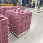 Punching Magnesia Chrome Corundum Refractory Brick with High Insulating