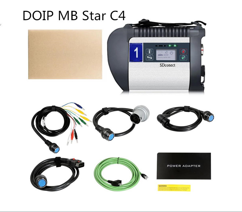 Latest Version MB Star C4 SD Connect MB SD Star c4 Diagnosis Multiplexer Tool with DAS, XENTRY , Wis, EPC, Vediamo