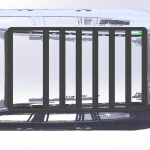 Quality Aluminum Car Roof Racks for Toyota LC300 Long 2270*1300mm Powder Coating Surface wholesale
