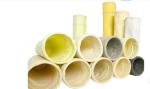 Waterproof & Anti - Static Cement plant Filter Bags / Felt Dust Collector Bags