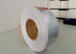 Industrial Emergency Colored Red And Silver Reflective Tape