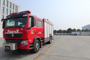 Quality AP50 Compressed Air Foam Fire Truck Country Ⅵ 2+4 Heavy Rescue Fire Truck wholesale