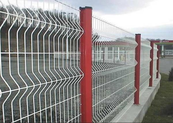 Cheap H 1030mm Security Steel Fence 50*200mm Galvanized Welded Wire Fence for sale