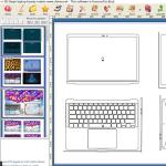 Smart DAQIN Laptop Skin Sticker Cutting Machine With Design Software Laptop Skin