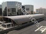 Akzo Nobel Coating 1.5-8.0mm Aluminium Exterior Wall Panels Customized Size