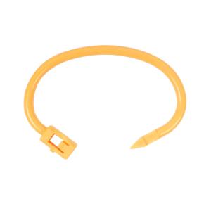 Quality 82mm Long Lasting Perment Bull Nose Ring In Yellow For Nose Piercing wholesale