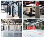 Martial Arts Square MMA Punching Bag Rack HIIT Training System