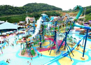 Quality Custom Interactive Water House Water Fiberglass Slide wholesale