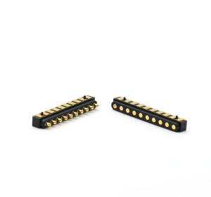 Quality 2.54mm Pitch Spring Loaded Connector 3A 10 Pin Pogo Connector Compact wholesale