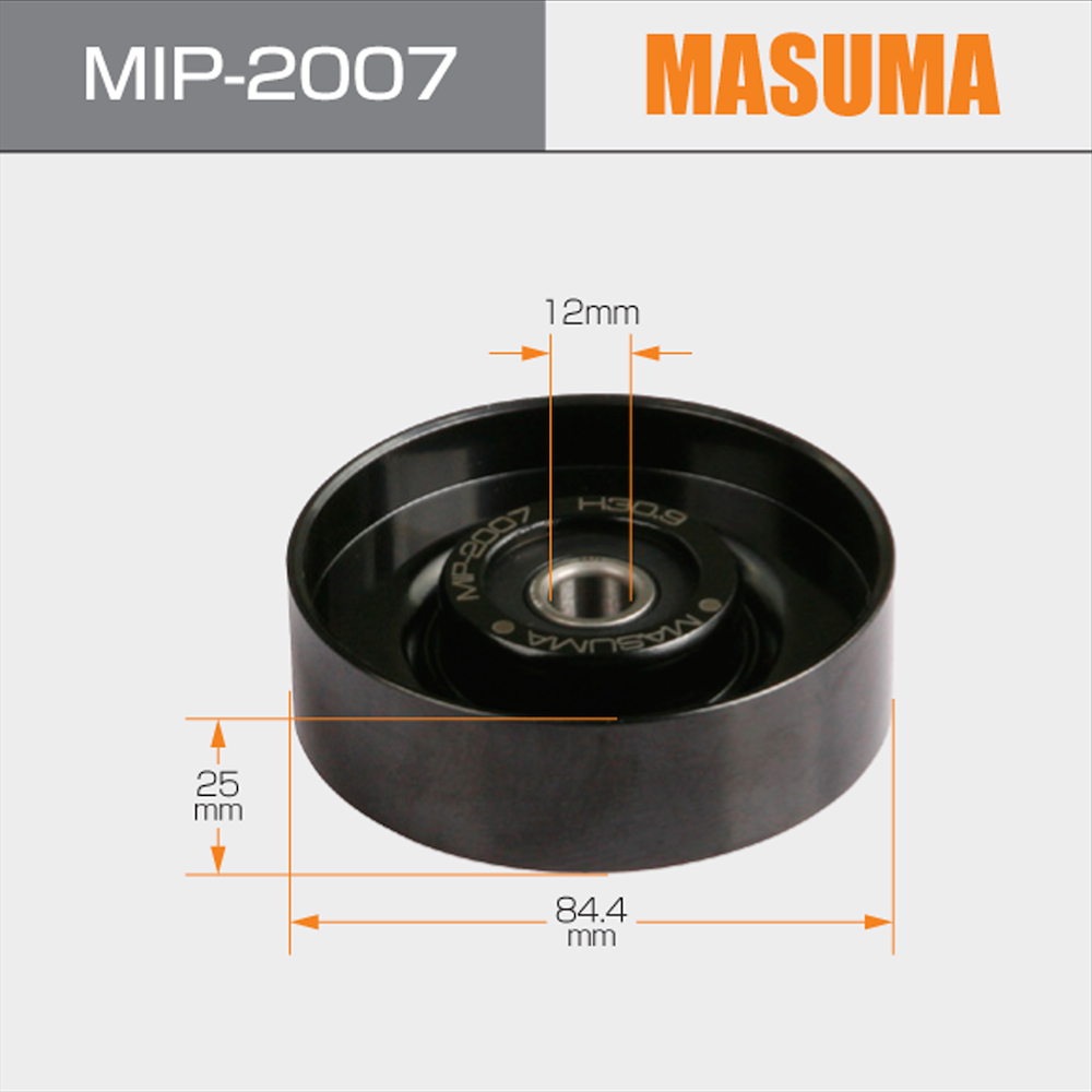 Idler Pulley MIP-2007 for INFINITI QX4 MASUMA Universal Belt Tensioner 11947-31U05