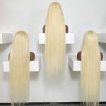 Unprocessed Human Hair 613 Wig Human Hair Russian Blonde Color Wigs
