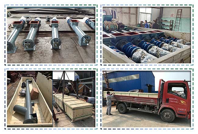 219mm Diameter Sand Screw Conveyor Shaft Type Seamless Pipe