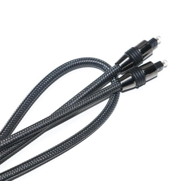 Factory Outlet Brand New Toslink Audio Digital Cable Nylon Braided OD4.0 Metal