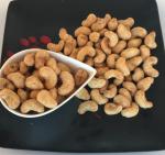 OEM Crispy Sesame Coated Roasted Cashews Snacks No Food Color Healthy Crunchy