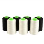 Ring Spun 100 Polyester Thread 402 603 Dyed Color Bleached Sewing Yarn