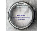 BD155-6A excavator bearing double row nylon cage angular contact ball bearing