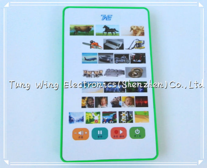 Kids Ipad Toy Baby Sound Module ABS With Earphone Voice Recording Chip