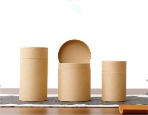 Quality Circular Paper Tube Packaging Box , OEM CMYK / 4C Kraft Paper Tube wholesale