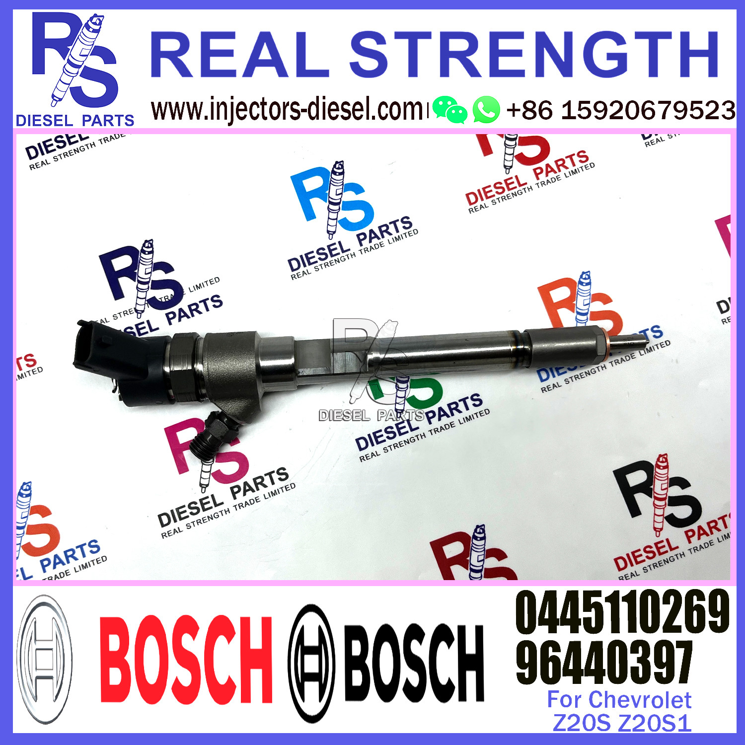 Common Rail Injector Assembly 0445110269 0445110270 for Chevrolet DAEWOO 96440397