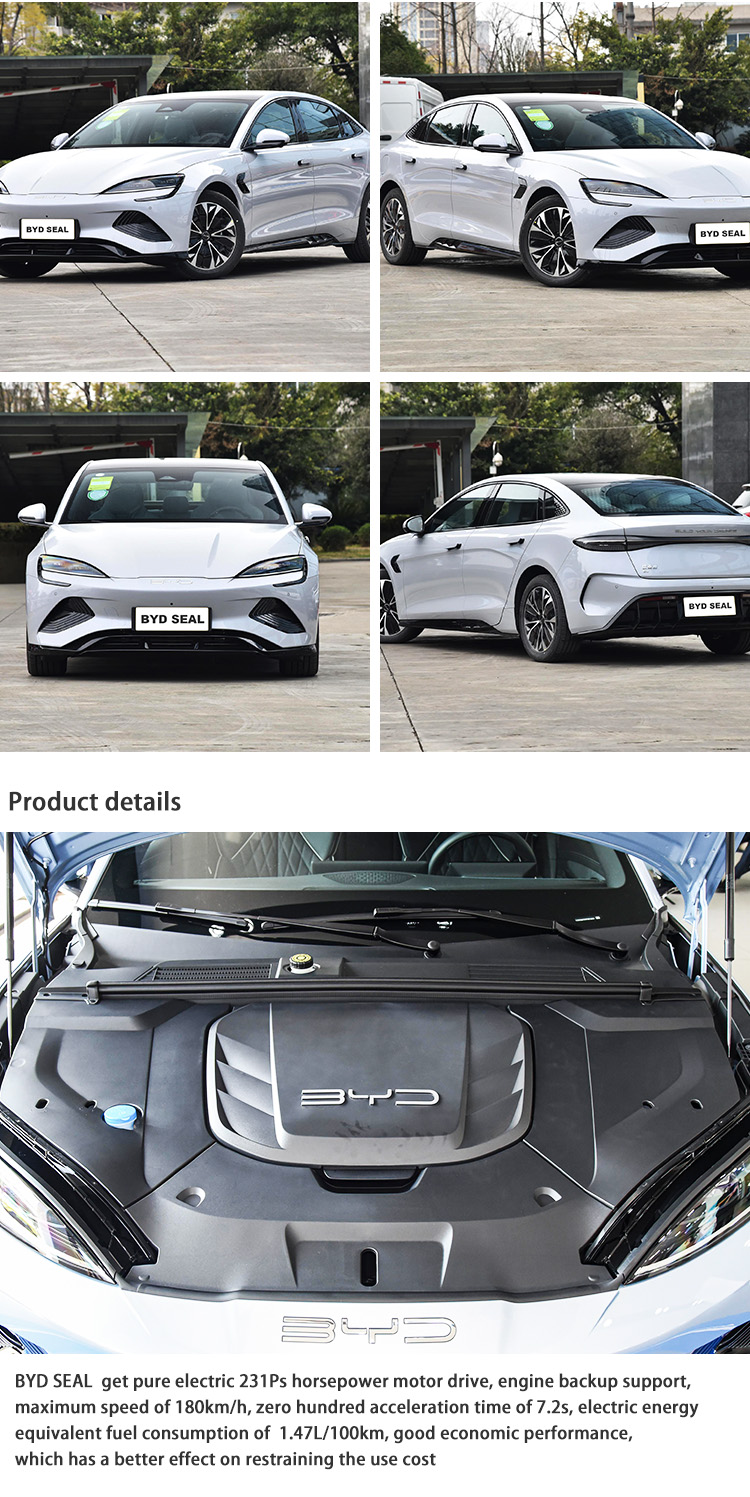 Byd Electric EV Cars 2023 China Cheap Used New Energy Vehicle