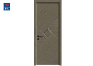 Quality Apartment Security ECO-Friendly PVC WPC Interior Waterproof Wood Door In Turkish Nigeria wholesale