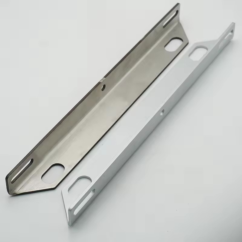 Customized Metal Stamping Fabrication Aluminium Alloy I Shaped Angle Support Bracket