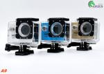 2.0 Inch 1080P Waterproof Action Video Camera , A9 Waterproof 30M Wide Angle