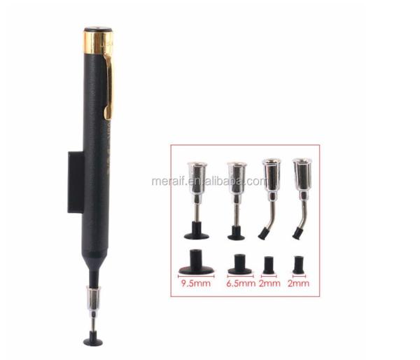 LP200 vacuum pen Anti-satic IC Pick-up Vacuum Sucker Pen + 2 Suction Headers for