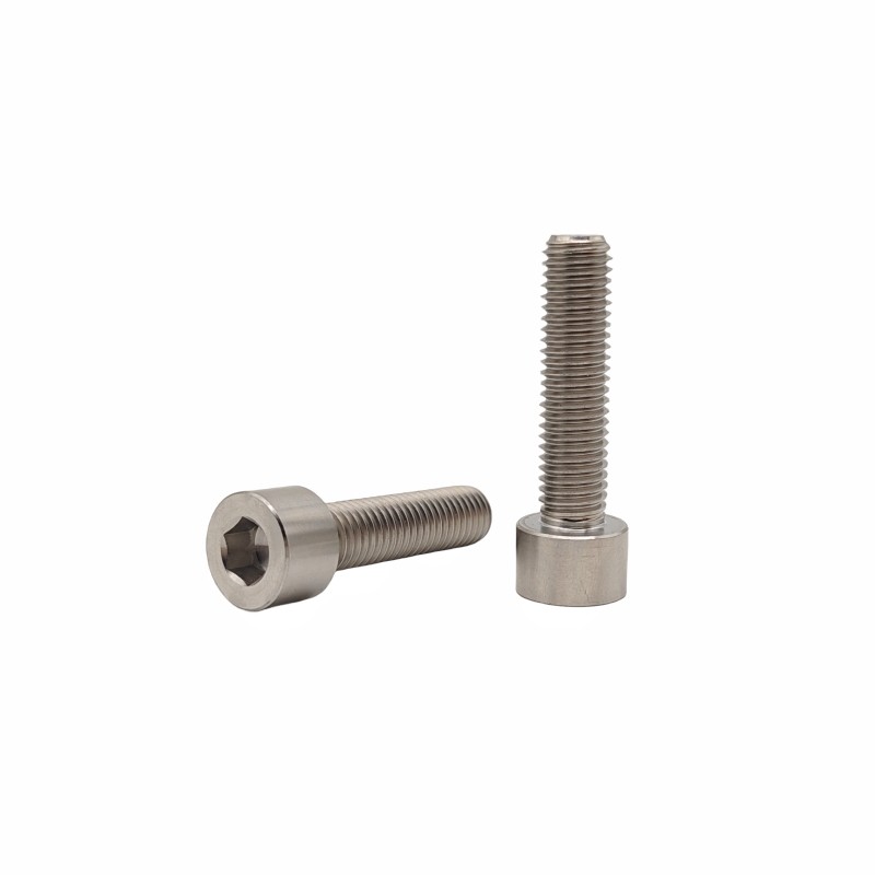 Crown Mark Processing Custom-Made Pure Titanium Cup Head Hexagon Screw Titanium Alloy Hexagon Screw