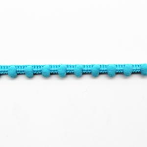 Quality Hometextile AZO Free 1cm Pom Pom Ribbon Trim wholesale