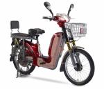 Large Capacity 48V 500W Electric Food Delivery Bike With Front And Rear Drum