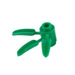 2000pcs plastic green plant construction toy flower building block flower stem
