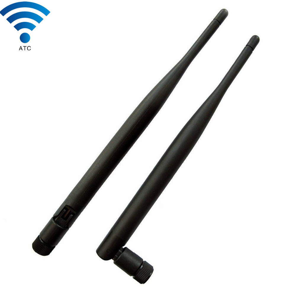 Wireless Long Range Omnidirectional Wifi Antenna 5dbi RP-SMA Dual Band 2.4GHz