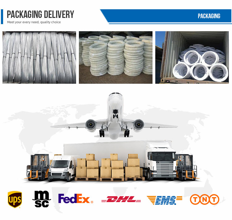 High Strength Galvanized Tie Wire Bwg 20 21 22 19 Gauge Galvanized Steel Wire