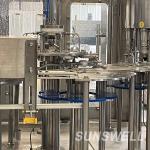 Rotary Type Spring Water Rinsing Bottling Capping Monoblock Production Line