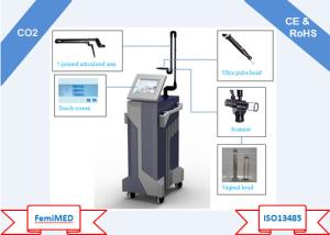 Quality Metal tube Fractional Vaginal Tightening CO2 Laser Equipment wholesale