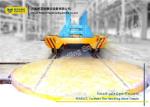 Steel Industry Material Handling Turntable Rail Trolley Truck Turned Turnplate
