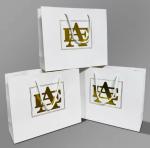 Paper Bag Custom Printed Logo Luxury Clothing Shopping Paper Bags Boutique