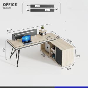 Quality Commercial Furniture Modular Open Workstation Office Furniture with Mobile Bookcase wholesale