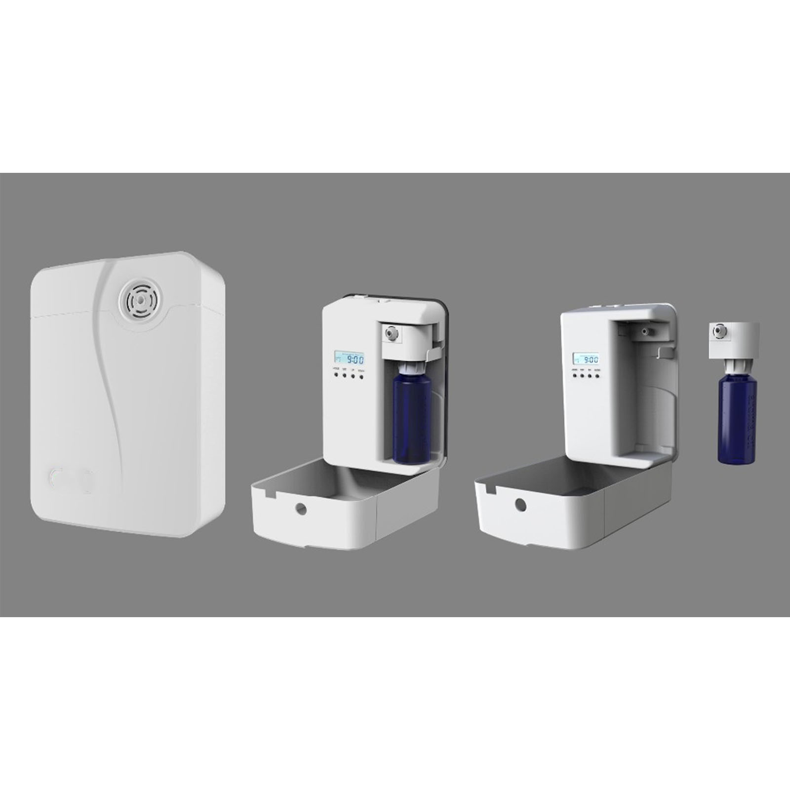 Plastic Aromatherapy Aroma Diffuser Machines with Auto Shut-Off and Less Than 35 DB Noise Level