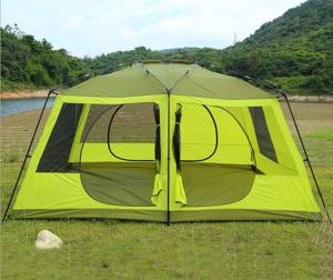 Quality Luxury Popular 5-12 Person 2 Room or 3 Room Camping Tent(HT6103) wholesale