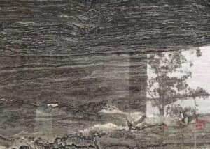 Quality Versace Grey Gray Gloss Marble Floor Tiles Environmentally Friendly wholesale