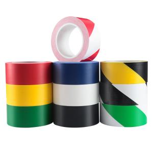 Quality OEM Double Colors PVC Marking Tape Black Yellow Waterproof Friction Resistant wholesale
