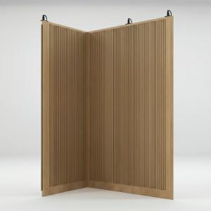 Quality Hotel Soundproofing Wooden Partition Wall Without Floor Track wholesale