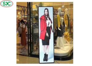 Quality 3mm Pitch LED Poster Display Advertising Screen 640*192 Dots Pixel 3 Years Warranty wholesale