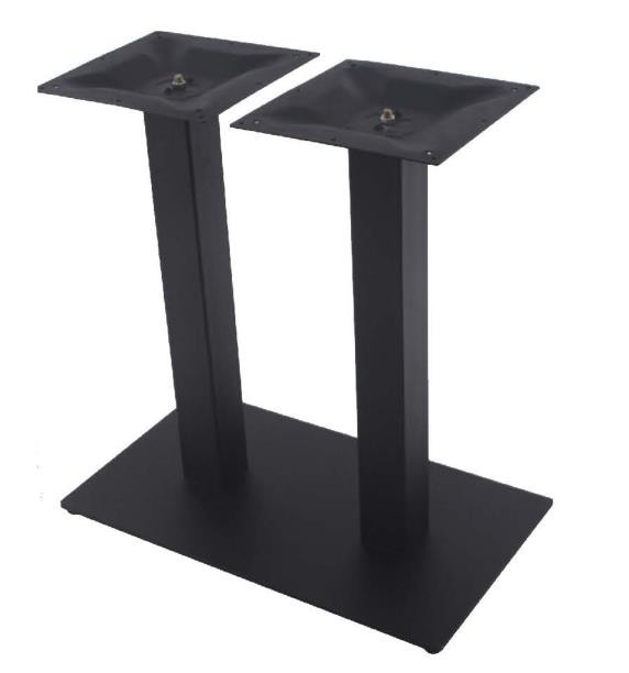 Metal Dining Table Base Powder Coated Mild Steel For Hotel Cafe Restaurant Table